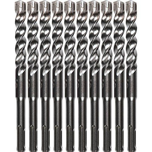 Makita B-61276 1/2" x 6" SDS-Plus Bit, 3-Cutter, 10/Pk