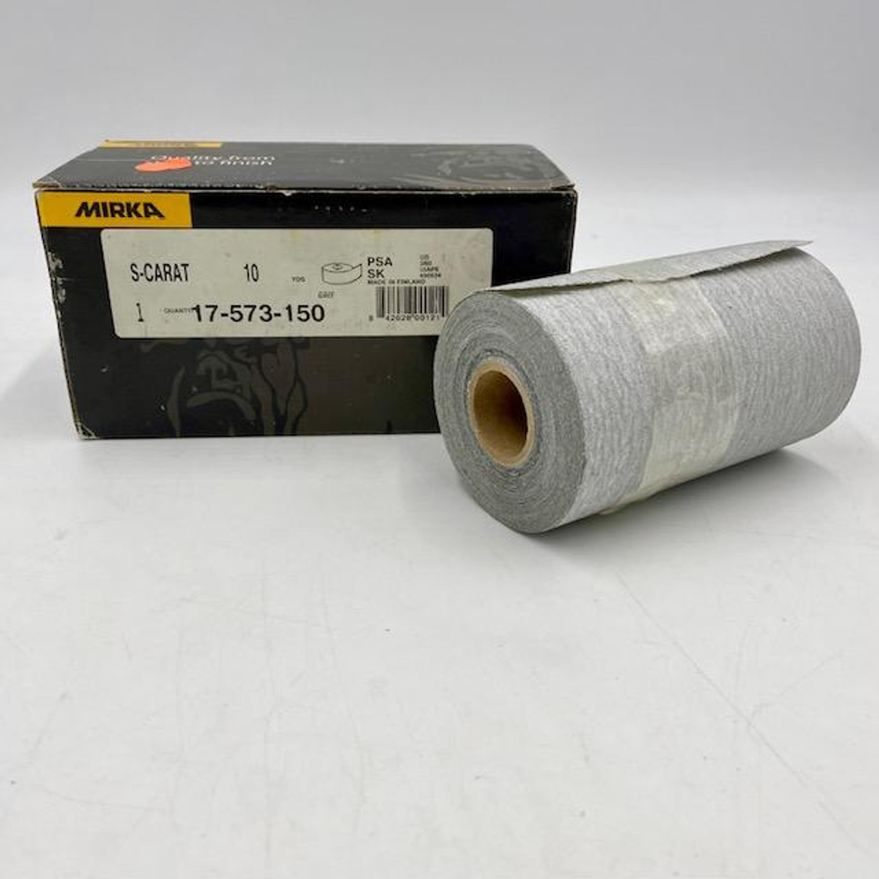 Mirka 17-573-150 S-Carat PSA SK 150 Grit Sheet Roll, 10 Yds