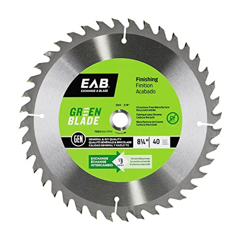 Exchange-A-Blade 1110102 Finishing Saw Blade, 8-1/4" x 40 Teeth