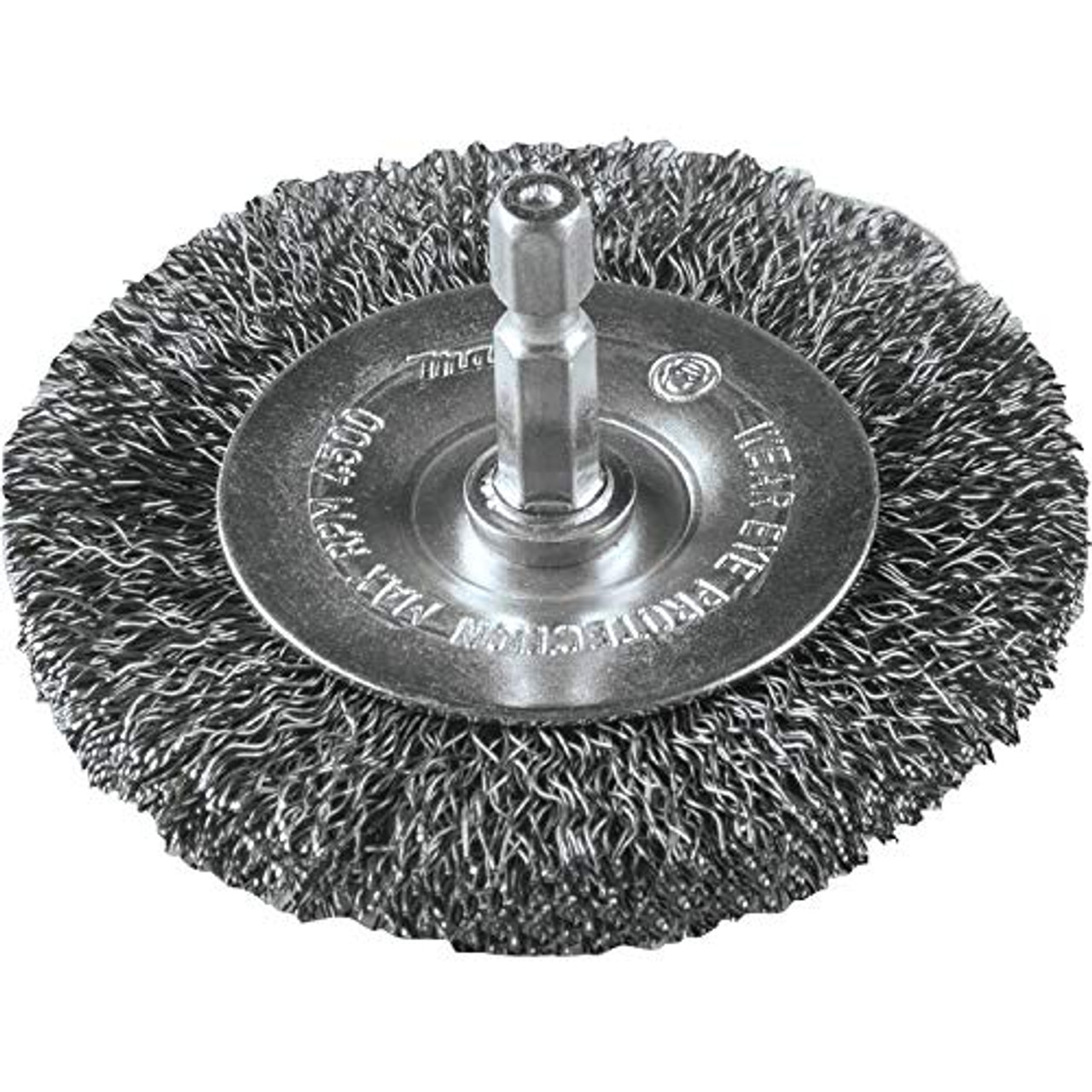 Makita B-63074 3" Crimped Wire Wheel, 1/4" Hex Shank