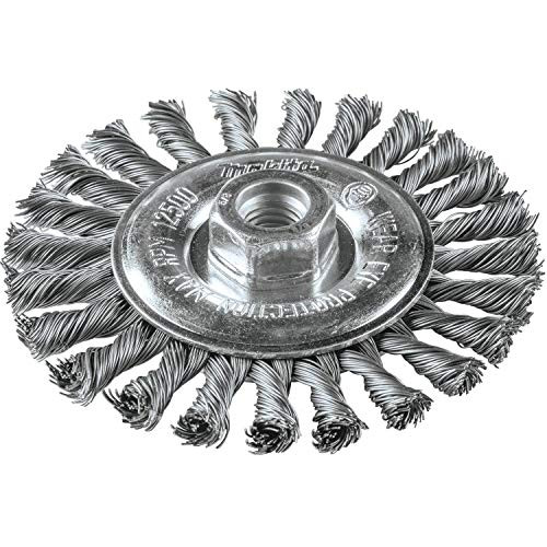 Makita A-98594 5" Knot Cable Twist Wire Wheel, 5/8"-11