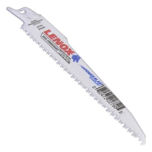 Lenox Tools Stichsägeblätter – 25 Stück, Bi-Metall, 101 Mm Länge, 6 TPI, Für Holz