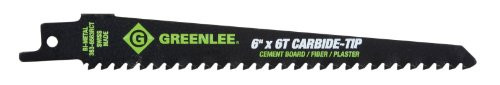 Greenlee 1-Blade Specialty Recip Blade, 6 X .75 X .039, 6 TPI, 353-6563RCT