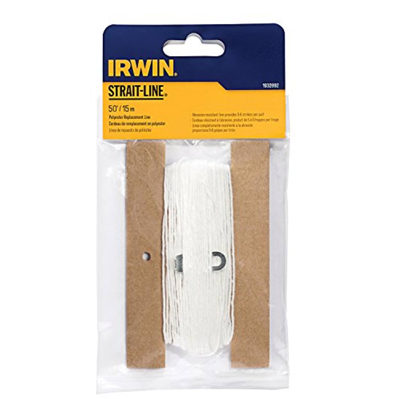 Irwin 1932892 Strait-Line Polyester Replacement Line, 50'/15m