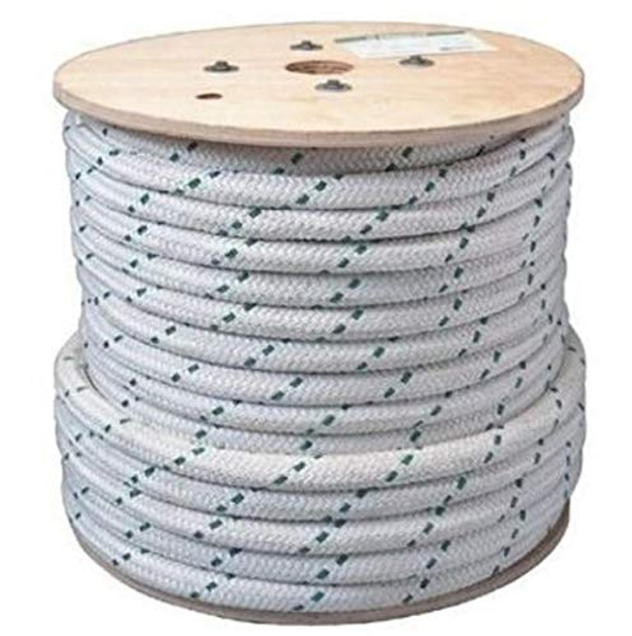 Greenlee - Poly Pro Rope 1/4X600Feet, Pulling (413), bright yellow with green tracer, 1/4-inch by 600-foot