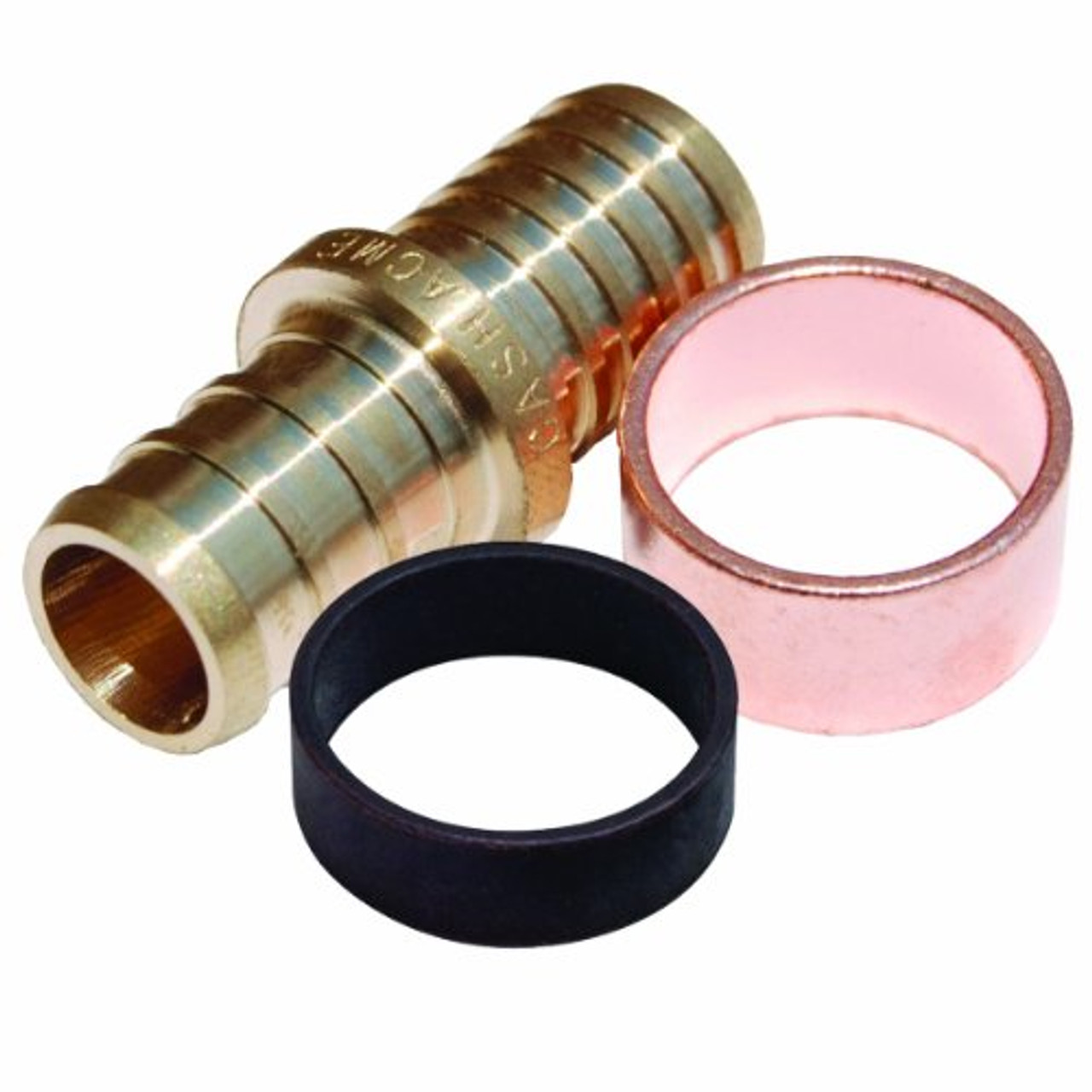 SharkBite 1/2 Inch Crimp Polybutylene Adapter, Brass Plumbing Fittings, PEX Pipe, UC4008LFA