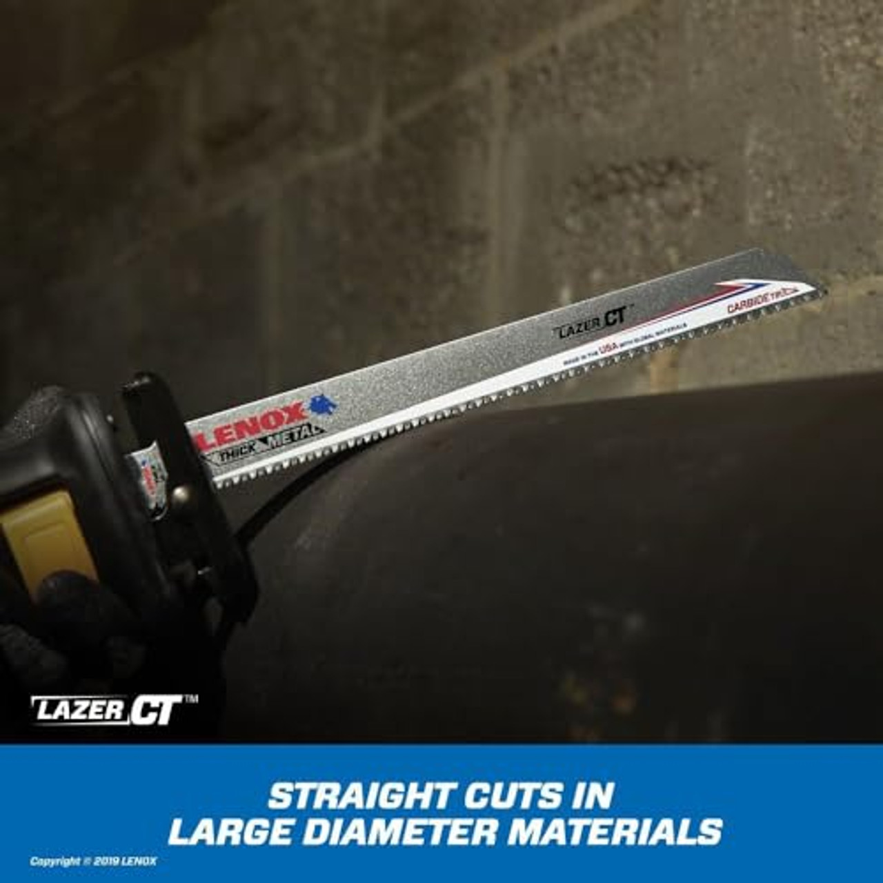 Lenox 3-Pc 9" x 1" 8TPI  Recip Blades 9108RCT