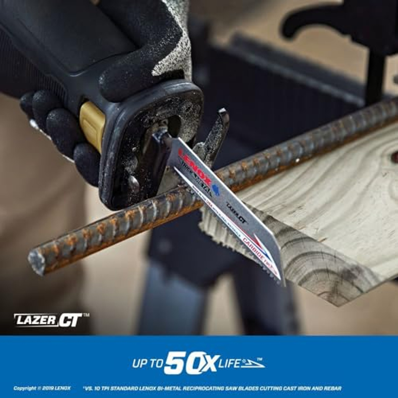 Lenox 3-Pc 9" x 1" 8TPI  Recip Blades 9108RCT