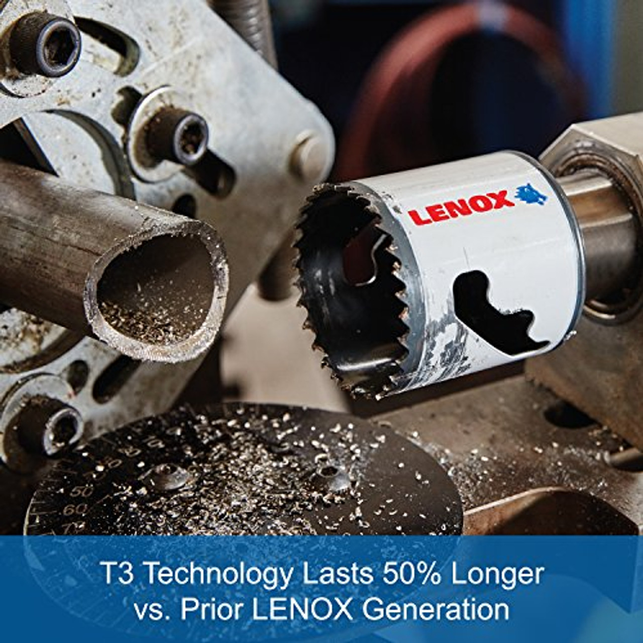 LENOX Tools 2-3/8" Bi-Metal Speed Slot Hole Saw with T3 Technology, 1771984