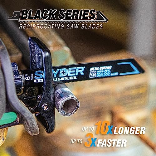 Spyder Bi-Metal 10/14 TPI 9" Reciprocating Saw Blades - 5 Pack (200305)