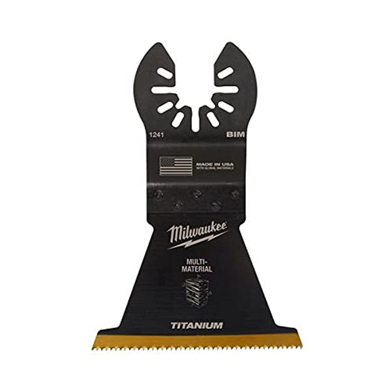 Milwaukee 49-25-1241 Oscillating Tool Blade,Straight 2-1/2"