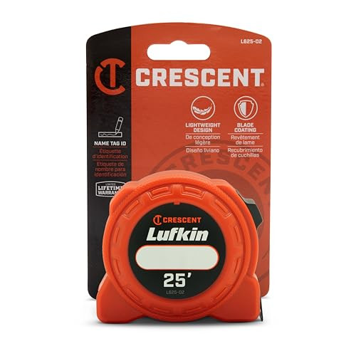 Crescent Lufkin 25' Power Measuring Tape - L625-02