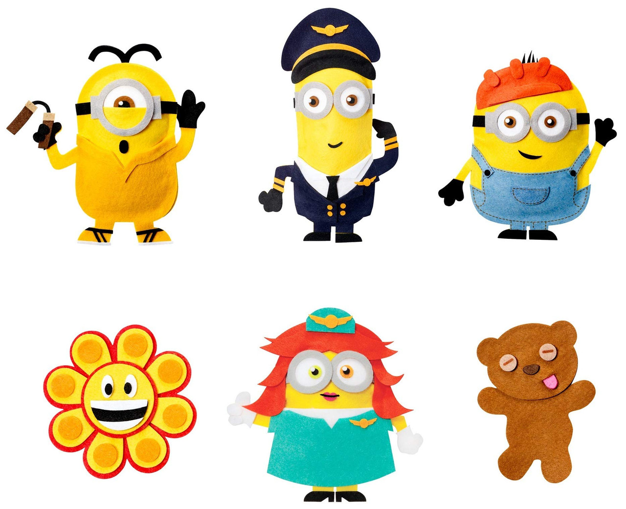 Mattel Minions: The Rise of Gru Mini-Plushies Kit