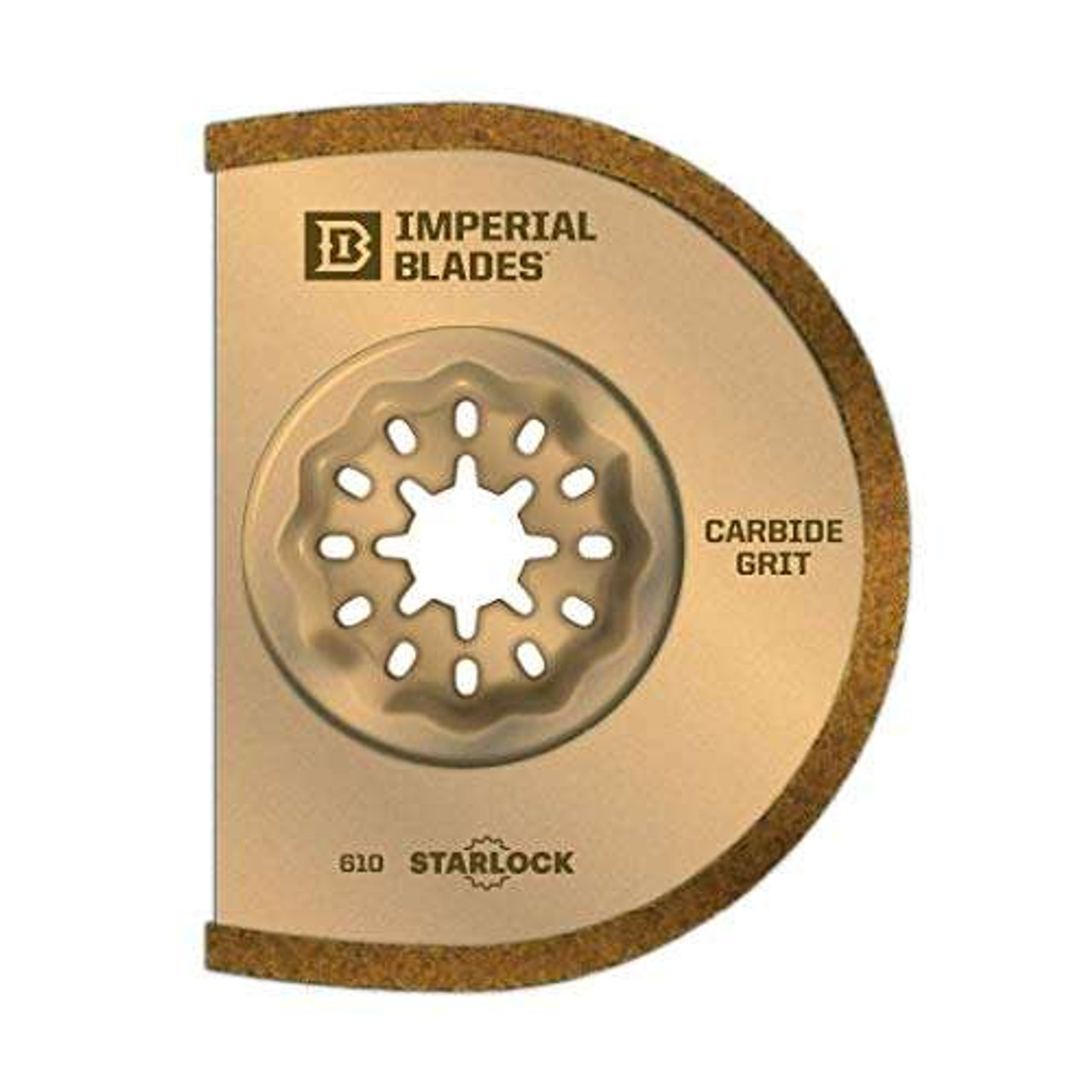 Imperial Blades IBSL610-1 Starlock 3" Carbide Grit Segment Blade, 1PC