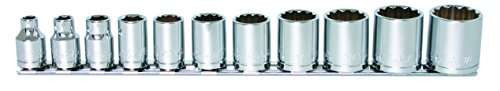 K-T Industries 1-7312 3/8" DR x 12 Pc Socket Set