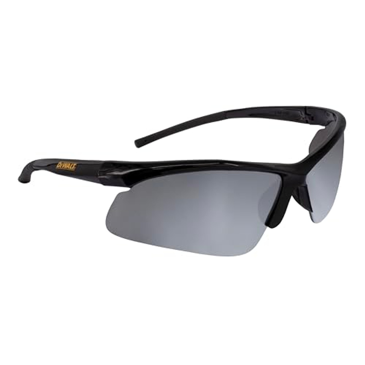 Dewalt DPG51-6C (1-Pair) Radius Silver Mirror 10 Base Curve Lens Protective Safety Glasses