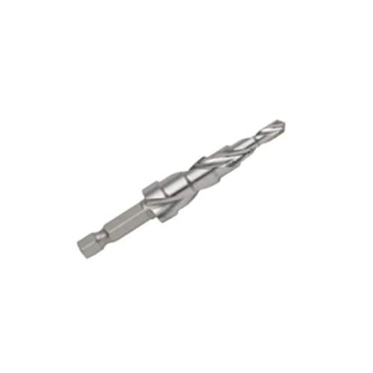 ITM 274HEX02 M2 HSS Fast Spiral 6 Step 3/16" to 1/2" Step Bit (Spiral Flute)