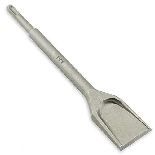 IVY Classic 47308 SDS Plus 1-1/2" x 10" Flat Spade Chisel Bit, Chrome Molybdenum Steel
