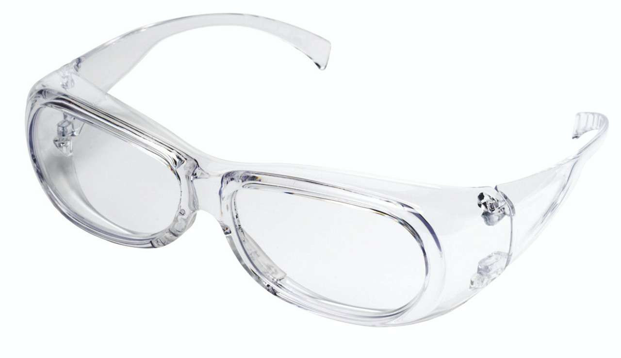 MSA (1-Pair) OvrG Over-The-Glass Eye Protector, Small Frame, Clear Lens (10110419)