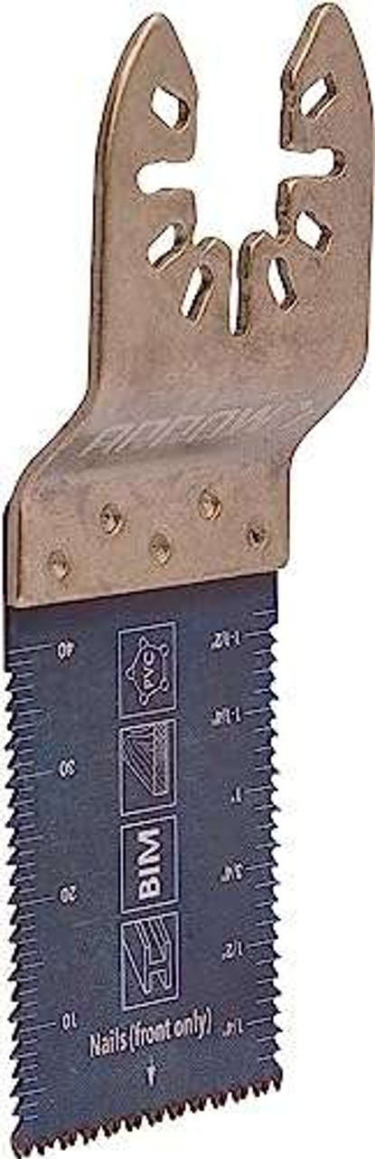 Arrow OSCTRI-1 Bi-Metal Oscillating Tool Sidetooth Plunger Saw Blade for Wood and PVC Pipe, Universal, Fits Most Multitools, Includes Adapter, 1-5/16 Inch