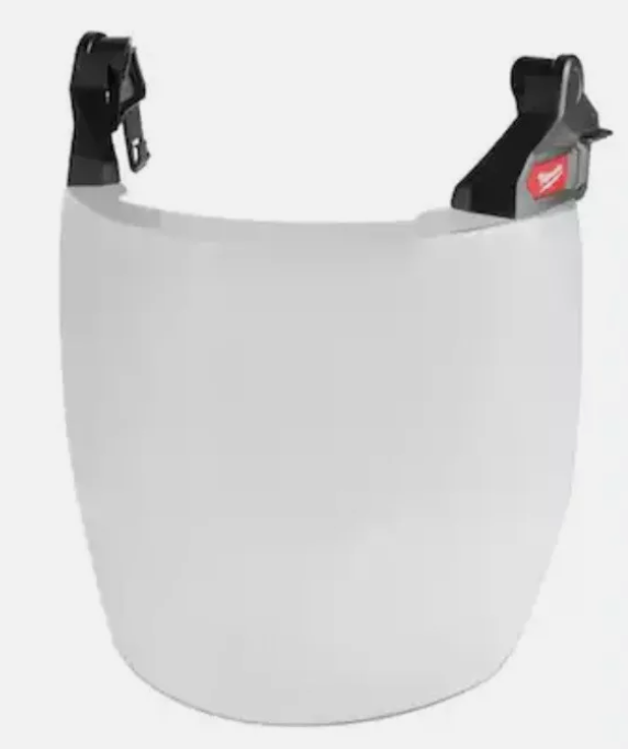 Milwaukee 48-73-1421 BOLT Fog Free Clear Full Face Shield (No Brim Helmet Only)