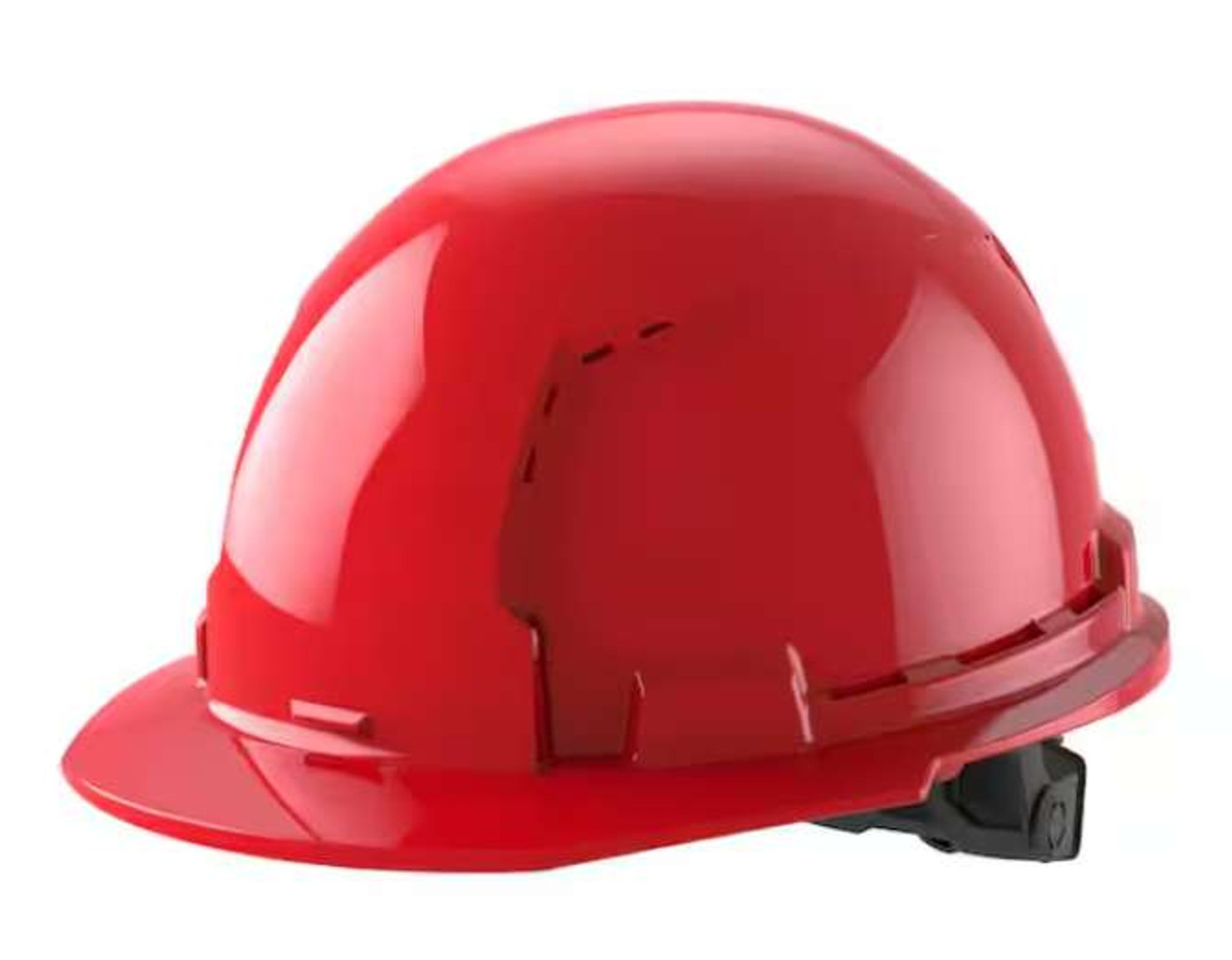 Milwaukee 48-73-1228 BOLT Red Type 1 Class C Front Brim Vented Hard Hat with 6 Point Ratcheting Suspension