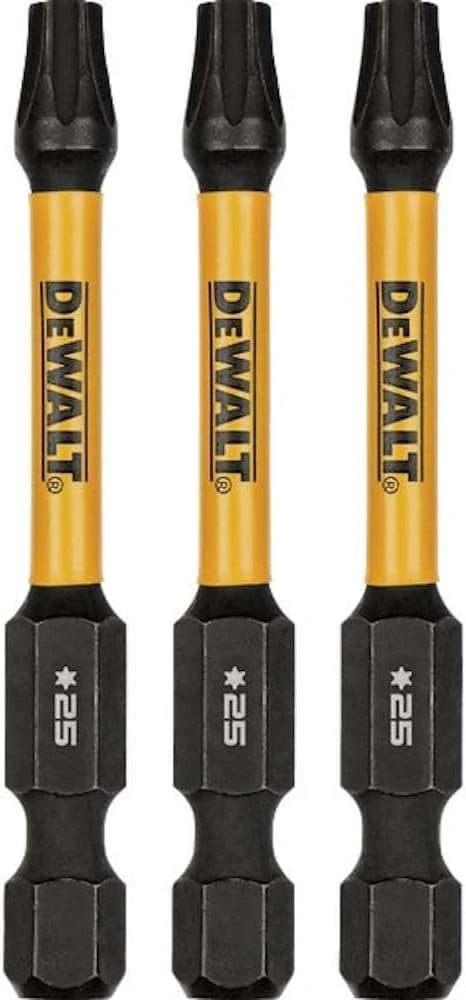 DeWalt DWAF2TX25IR3 3-Pack 2-1/4in T25 Impact Bits