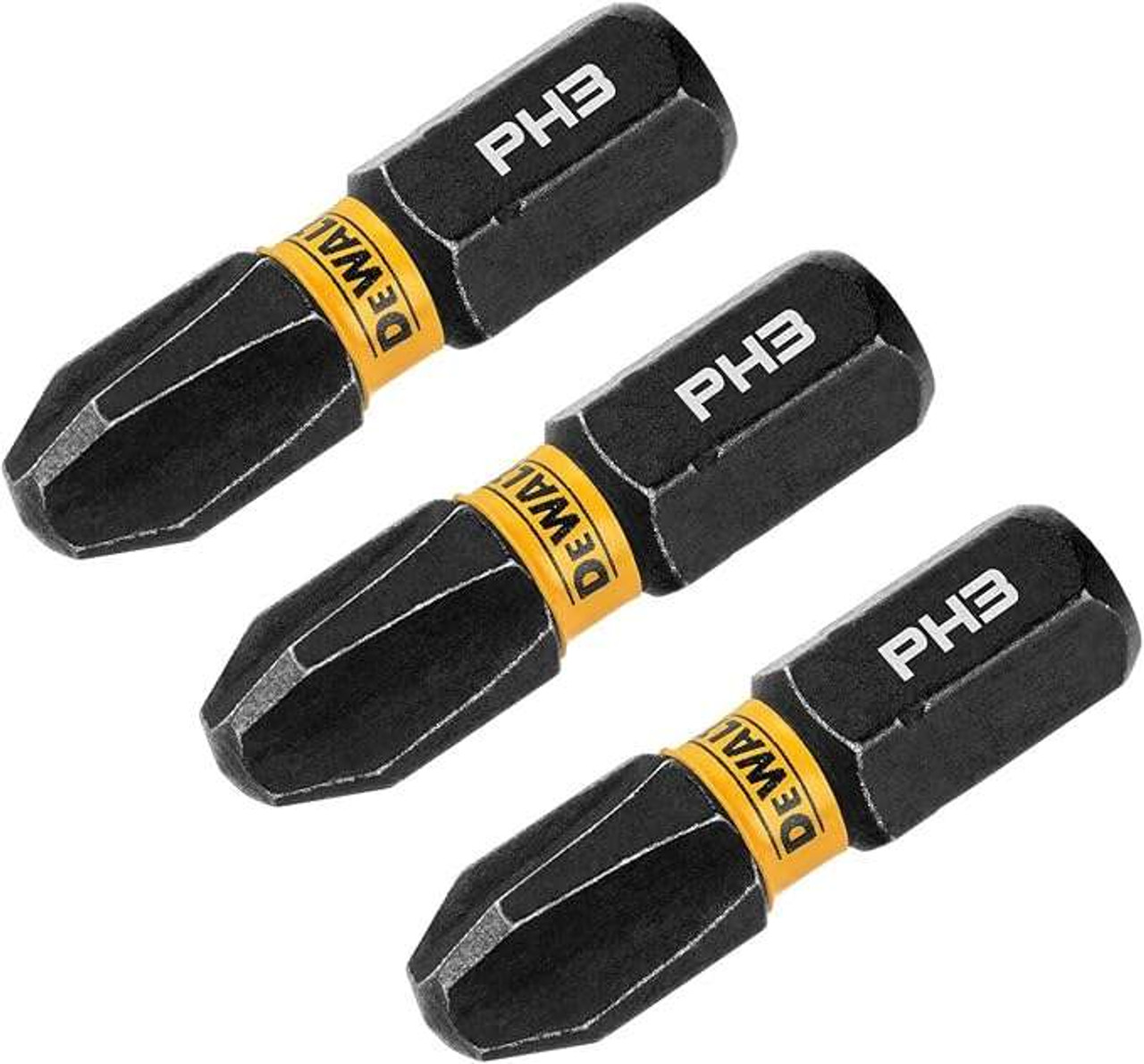 DeWalt DWAF1PH3IR3 1in PH3 Flextorq Bit Tips 3-Pack