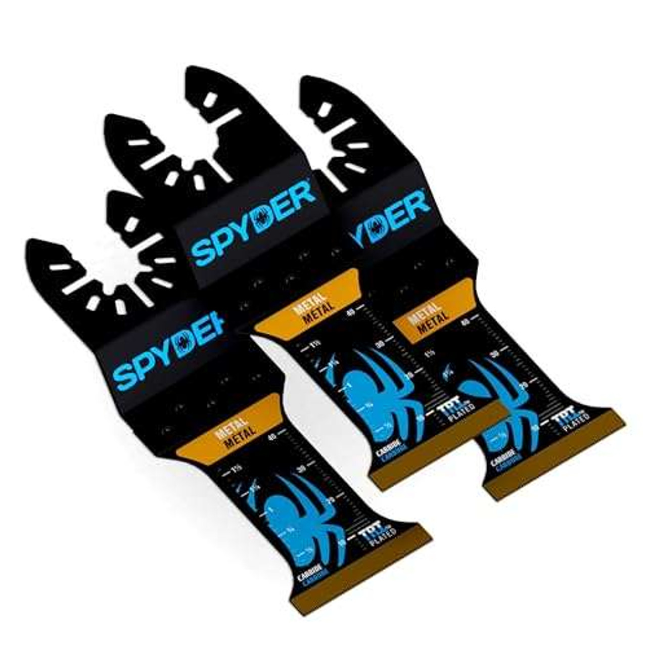 Spyder Oscillating Tool Blade, 1-3/8" Carbide Tipped Teeth for Wood, Nails, Screws, and More (70013-3)