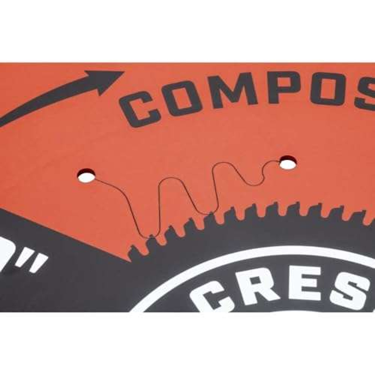 CRESCENT - 10" - 72T Composite Decking Blade (CSBTX-1072)