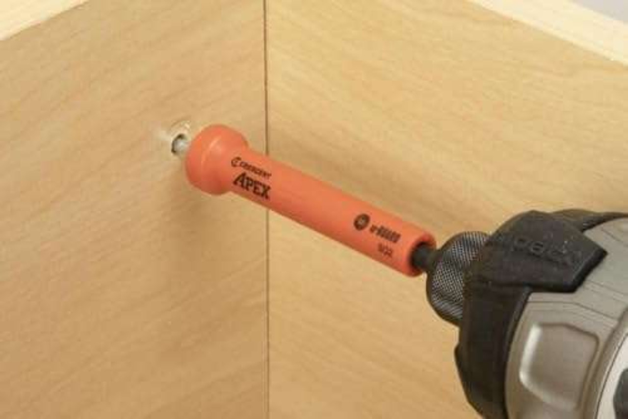 CRESCENT APEX 2Pk 3.5" SQ2 Covered Power Bits with Ring Magnets (CAUMB3BSQ2)
