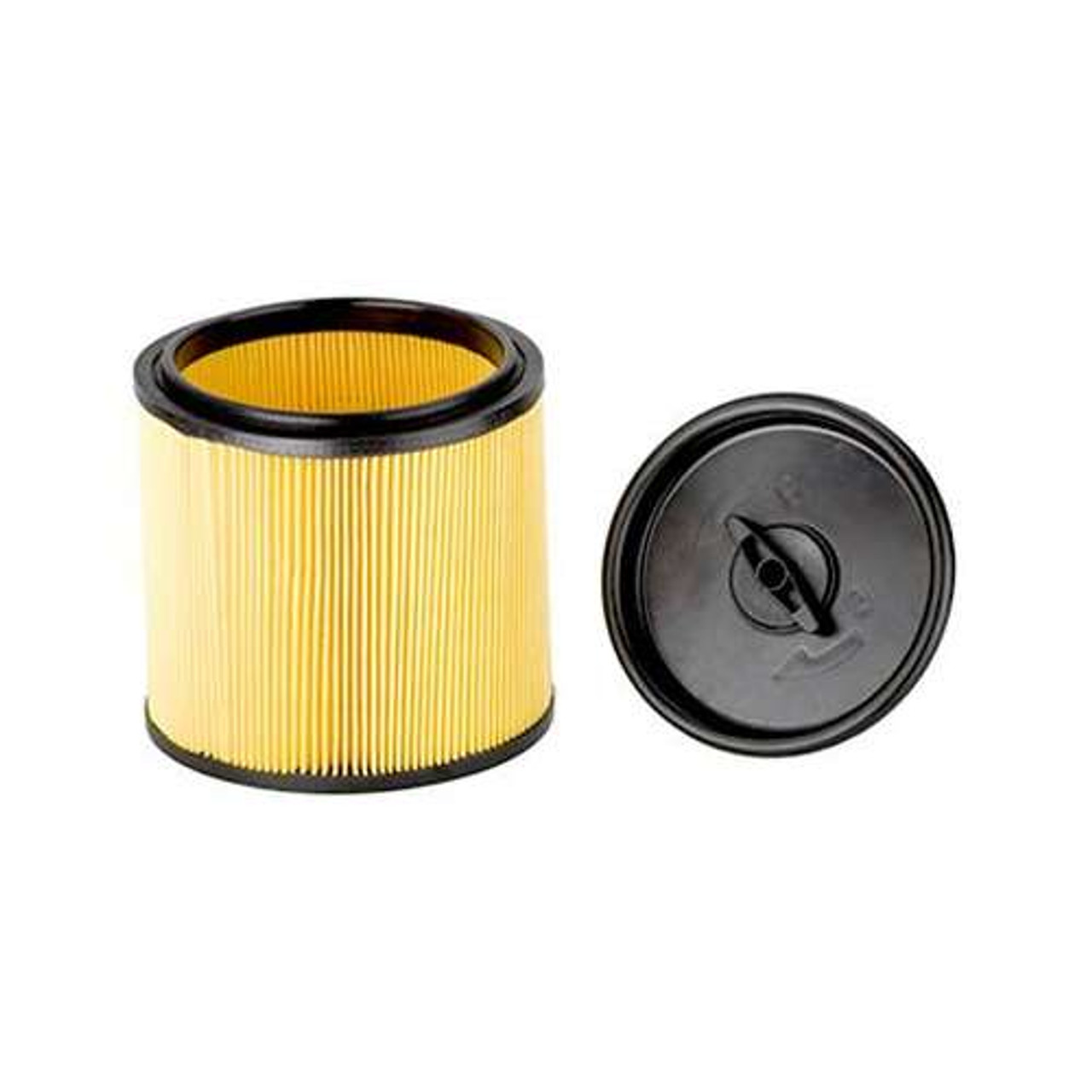 Vacmaster Standard Cartridge Filter & Retainer, For 5-20 Gallon Vacs VCFS