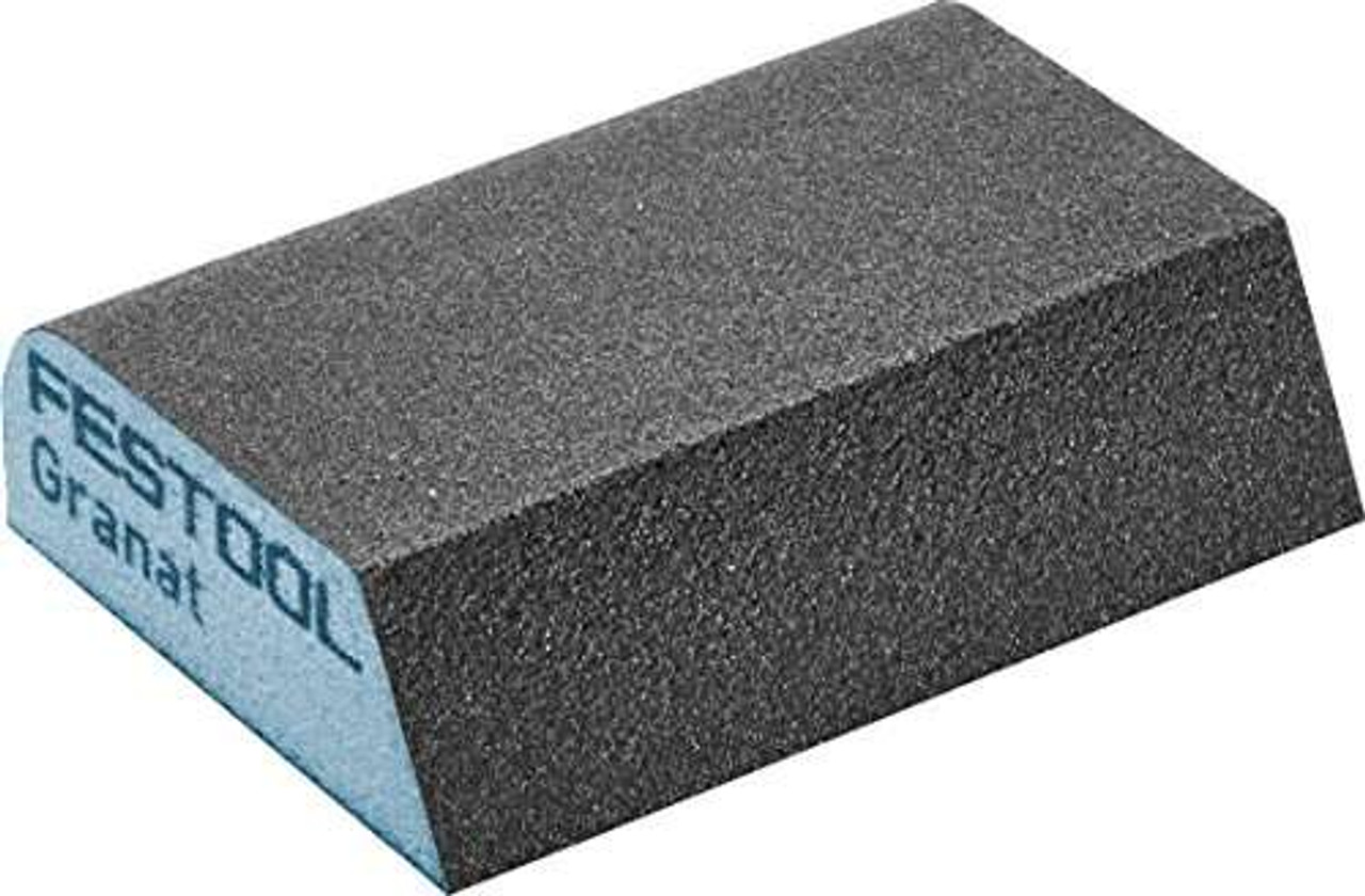 Festool 6-Pack Abrasive Sponge Granat 69 x 98 x 26, 120 Grit (201084)