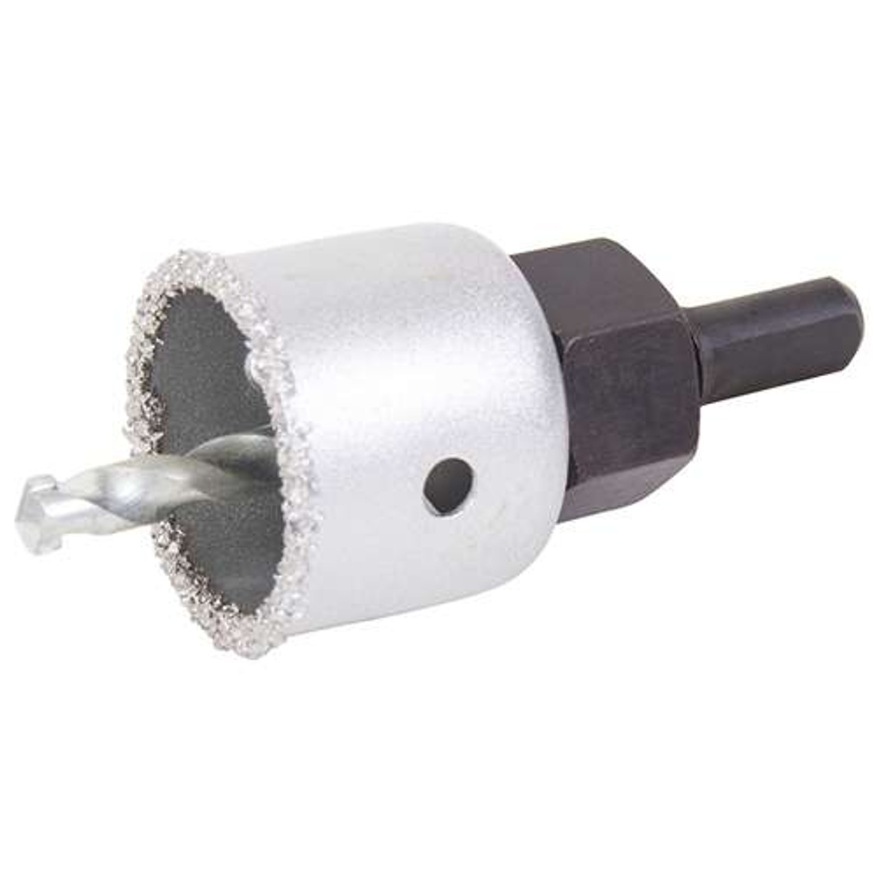Tuff Stuff Power Tool Accessories 1-3/8" Universal Arbor Hole Saw w/ Tungsten Carbide Grit (93138)
