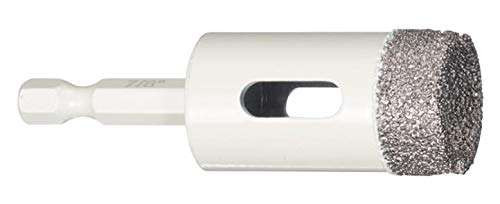 ITM 7/8" White Diamond Tile Drill Bit, 1/4" HEX IMP (HEX-26)