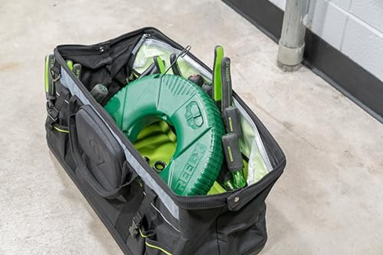 Greenlee FTXS-65 Reel-X Steel Fishtape, 65', Green