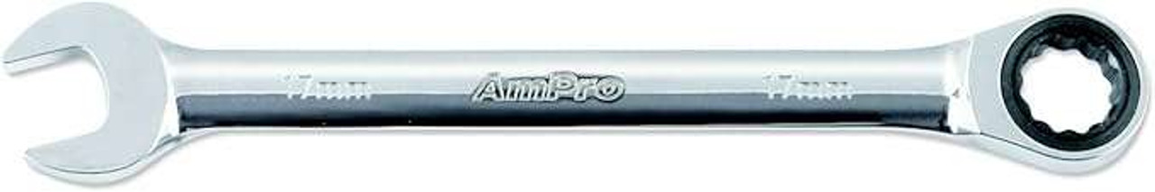AMPRO 1 pc 5/8-Inch Geared Ratcheting Wrench (T41456)