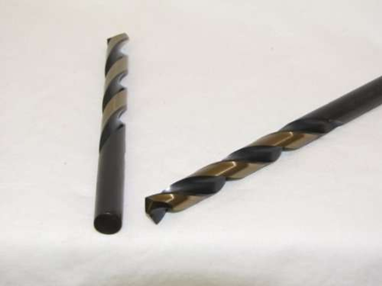 ALFA TOOLS (1 box/ 6 Pack) 1/2" High-Speed Steel Black Oxide and Gold Finish Blitz Bit Jobber Length Drill (BB74129)