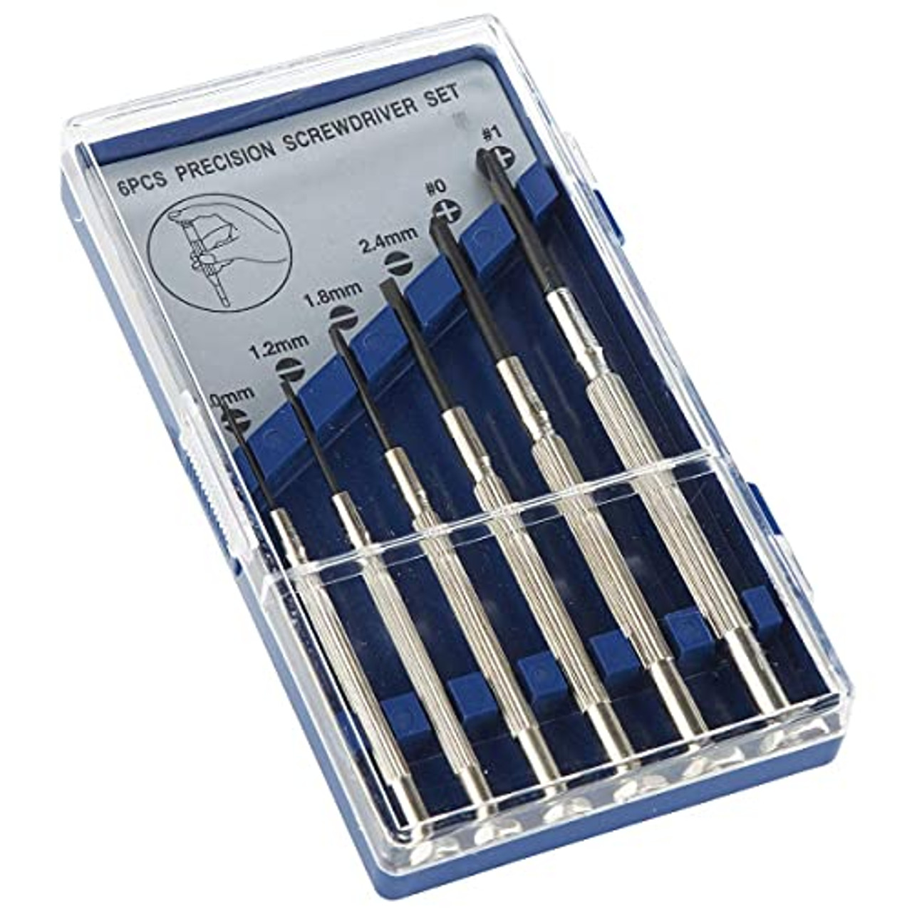 DO IT Precision 6 pc Screwdriver Set - 4 slotted, 2 Phillips (308765)