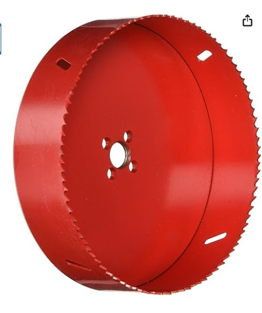 RUKO, 1 per box,  8-1/4" (210.0 mm) diameter by 1-3/4 high, High Speed Steel Bi-Metal Hole Saw, red, (106200) RUKO, 1 per box,  8-1/4" (210.0 mm) diameter by 1-3/4 high, High Speed Steel Bi-Metal Hole Saw, red, (106200)