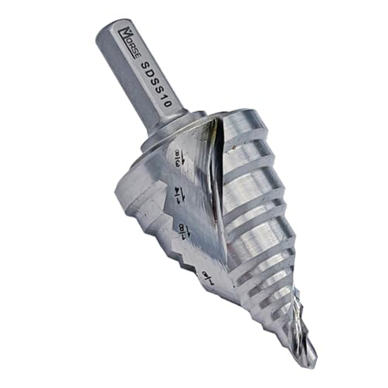 Morse Switchback SDSS10, Self Starting, High Speed Steel Step Drill, 1 bit (124492) Morse Switchback SDSS10, Self Starting, High Speed Steel Step Drill, 1 bit (124492)