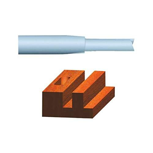 Vermont American 23107 1/2-by-1-1/4-Inch Carbide Tipped Straight Router Bit, 2-Flute 1/4-Inch Shank