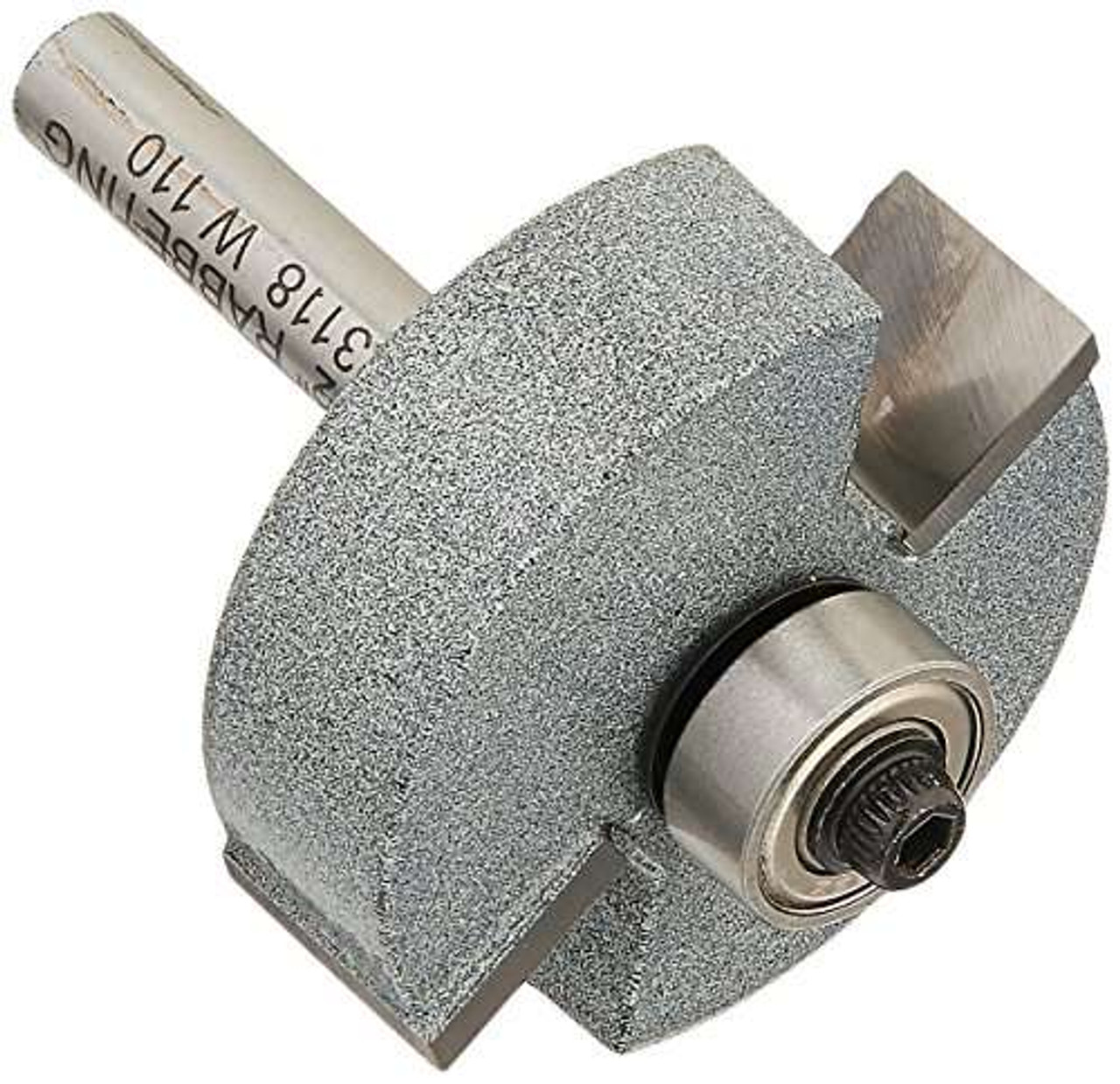 Vermont American 23118 1/2-by-1/2-Inch Carbide Tipped Rabbet Router Bit, 1/2-Inch Ball Bearing 2-Flute 1/4-Inch Shank Vermont American 23118 1/2-by-1/2-Inch Carbide Tipped Rabbet Router Bit, 1/2-Inch Ball Bearing 2-Flute 1/4-Inch Shank