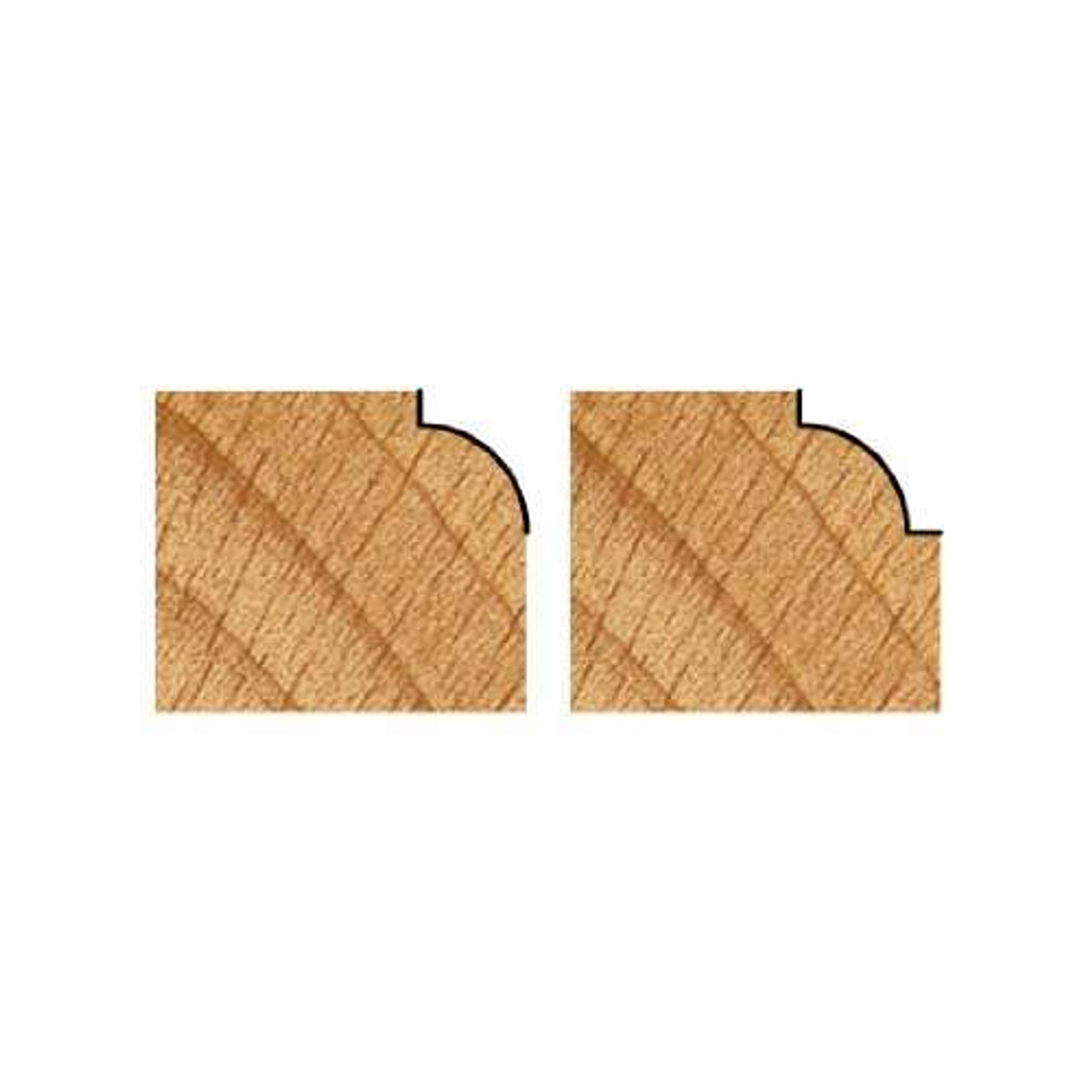 CMT 83806 Contractor Roundover & Beading Bit, 1-1/4-inch Diameter, 3/8-inch Radius, 1/4-inch Shank CMT 83806 Contractor Roundover & Beading Bit, 1-1/4-inch Diameter, 3/8-inch Radius, 1/4-inch Shank