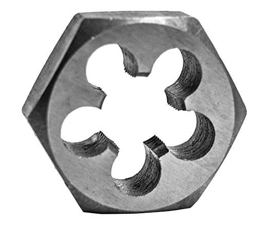 Century Drill & Tool (qty. 1) Carbon Steel Die, 7/16-20NF, High Carbon Alloy, Precision Cut Thread (96208)