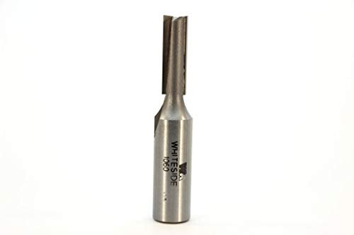 Whiteside 1060 Straight Router Bit: 5/16 Inch Cutting Diameter, 1/2 Inch Shank, 1 Inch Cutting Length