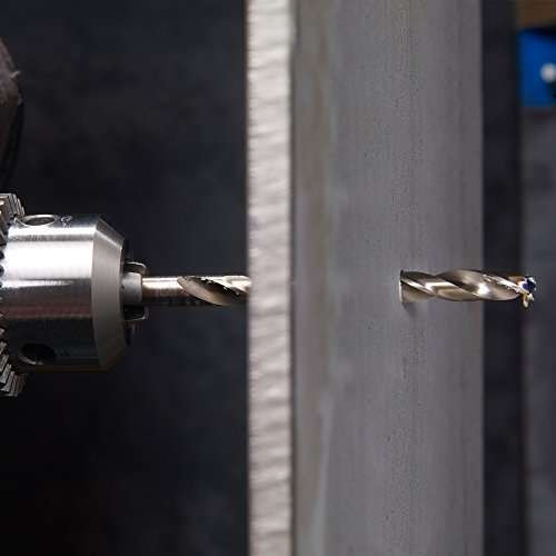 Champion Cutting Tool Cobalt 1/8-Inch 135 Degree Split Point HSS HD Jobber Twist Drill Bits, 12-Pack (705C-1/8)