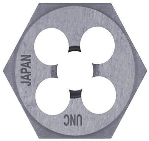 Century Drill & Tool Metric Hex Die 3.0" x 0.60" High Carbon Alloy, Precision Cut thread (97603)