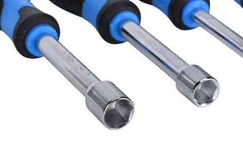 Century Drill & Tool - 5 Piece - Nut Driver Set, 1/4" - 1/2" 72145