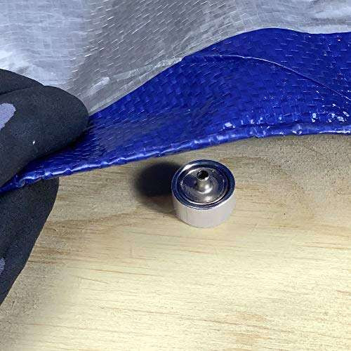 General Tools 1267 Screw Snap Fastener Kit with 6 Fasteners,Silver